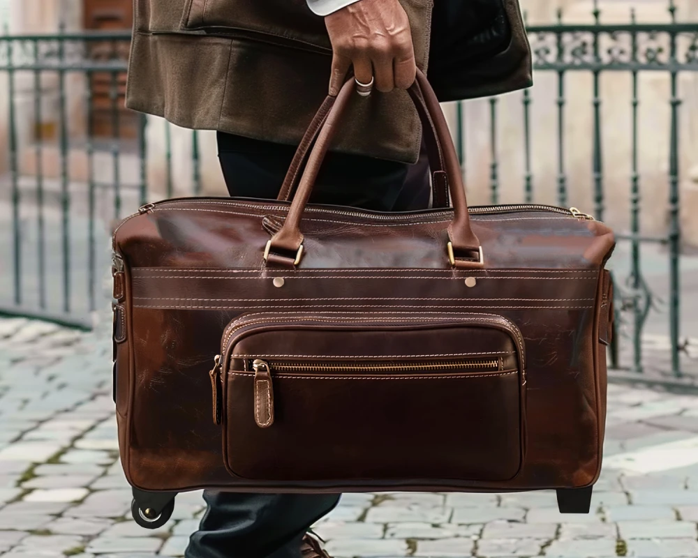 travel luggage trolley bag